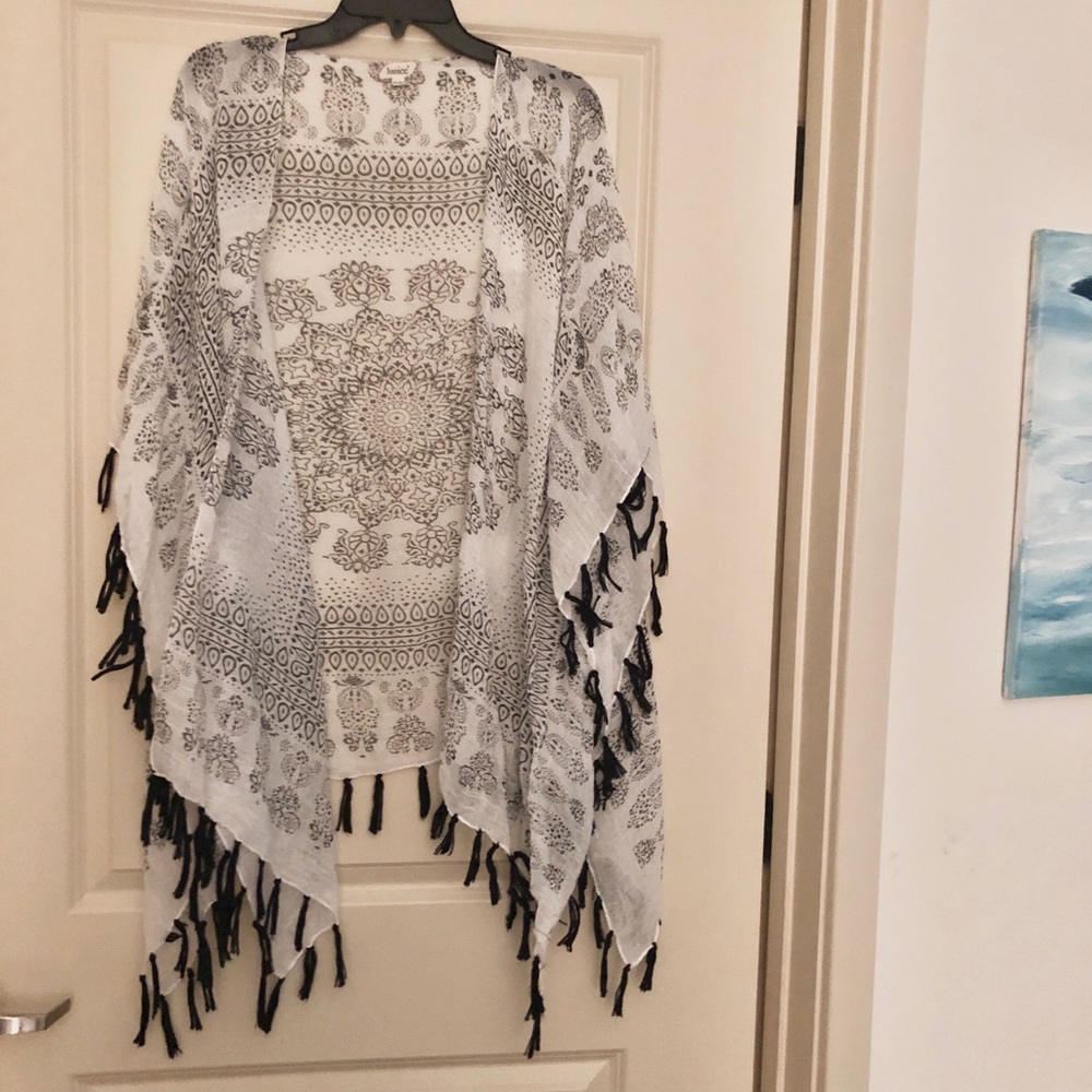3/$25 Sheer Boutique Boho Kimono Mandala Design